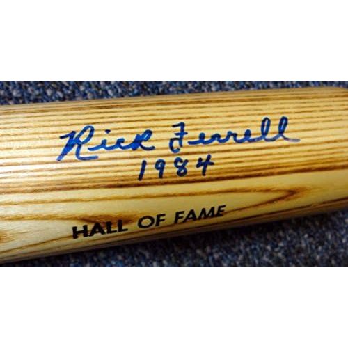  Unknown Rick Ferrell Autographed Louisville Slugger Hall Of Fame Bat 1984 PSA/DNA #AA37449
