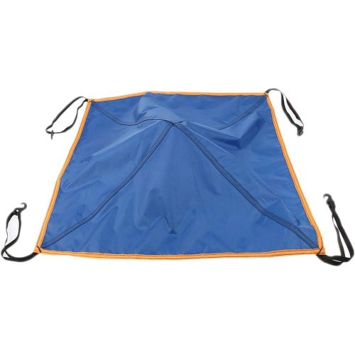  Unknown Waterproof Replacement Up Tent Top Cap Camping Canopy Rain Protection Cover - Blue