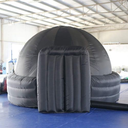  Unknown SAYOK Mobile Inflatable Planetarium Projection Dome Tent for School with Air Blower and PVC Floor Mat(Black, 3m/9.84ft