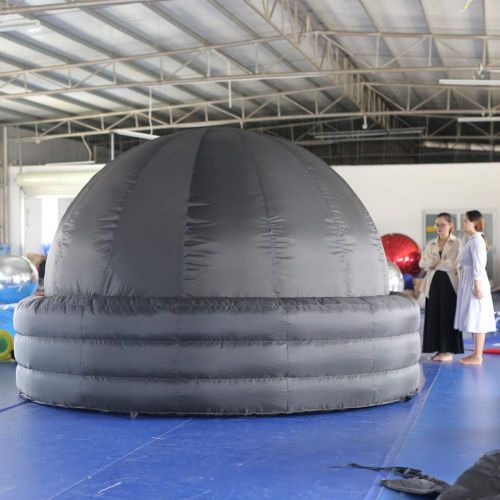  Unknown SAYOK Mobile Inflatable Planetarium Projection Dome Tent for School with Air Blower and PVC Floor Mat(Black, 3m/9.84ft