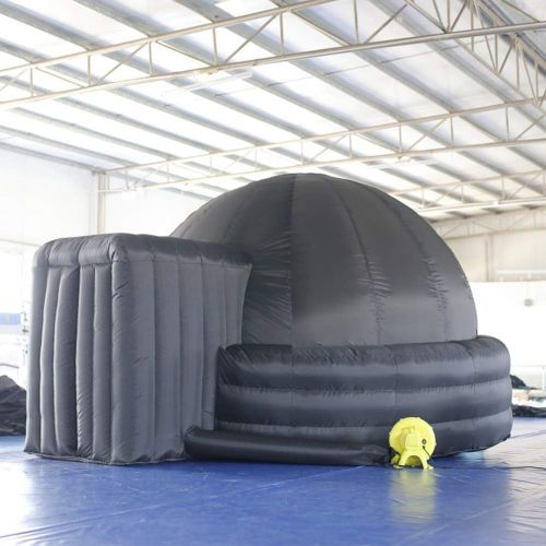  Unknown SAYOK Mobile Inflatable Planetarium Projection Dome Tent for School with Air Blower and PVC Floor Mat(Black, 3m/9.84ft