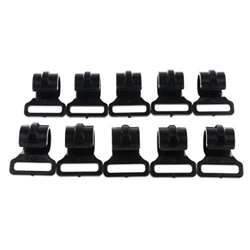  Unknown 10pcs Heavy Duty Tarp Clips Clamps for Camping Canopies Tents Accessories