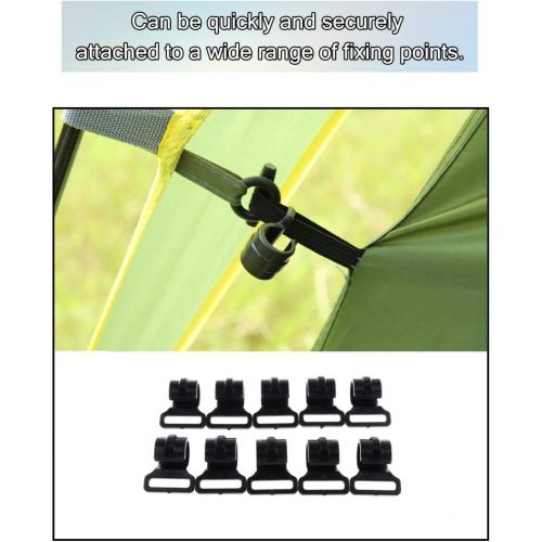  Unknown 10pcs Heavy Duty Tarp Clips Clamps for Camping Canopies Tents Accessories