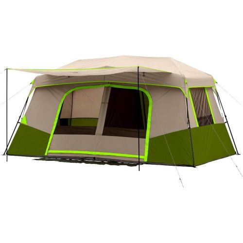  Unknown Skrootz Camping Tent 11 Person Instant Cabin Private Room 2 Min Setup No Assembly Required with Carry Bag & Gear Organizer