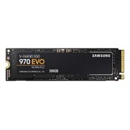 Unknown SAMSUNG (MZ-V7E500BW) 970 EVO SSD 500GB - M.2 NVMe Interface Internal Solid State Drive with V-NAND Technology, Black/Red