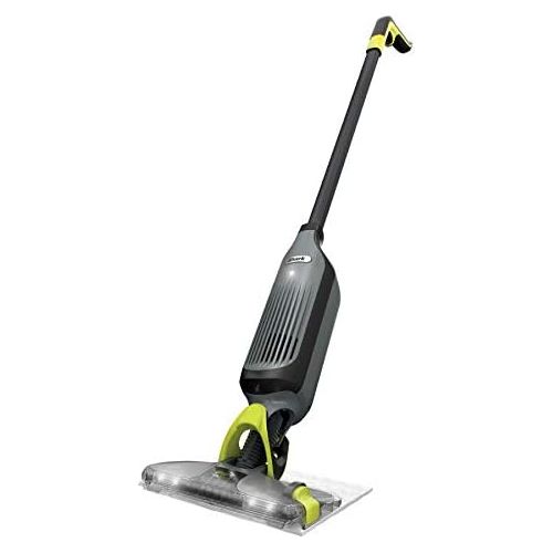  Unknown Shark VM252 VACMOP Pro Cordless Hard Floor Vacuum Mop with LED Headlights, 4 Disposable Pads & 12 oz. Cleaning Solution, Charcoal Gray