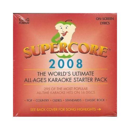  [아마존베스트]Unknown Super Core Karaoke 16 Disk Set 295 Songs