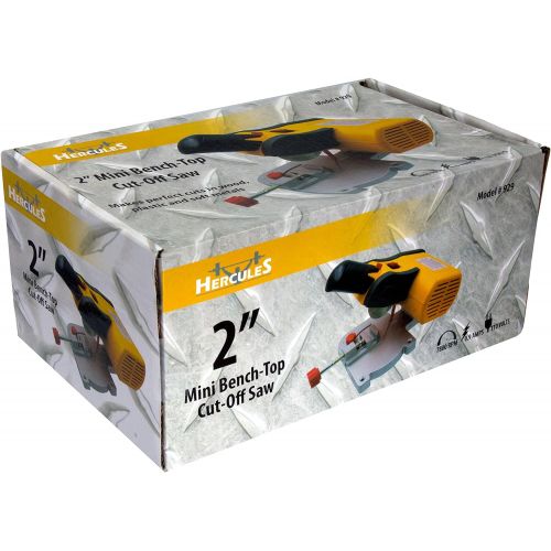  [아마존베스트]Hercules Mini Benchtop Cut-Off Miter Saw for Hobby Crafts (Mini Cut-Off Saw)