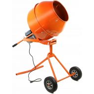 Unknown Stark Portable 5 cu Ft Electric Concrete Cement Mixer Machine Freestanding 1/2 HP Mixing Concrete with Wheel