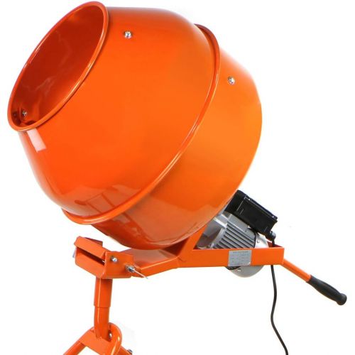  Unknown Stark Portable 5 cu Ft Electric Concrete Cement Mixer Machine Freestanding 1/2 HP Mixing Concrete with Wheel