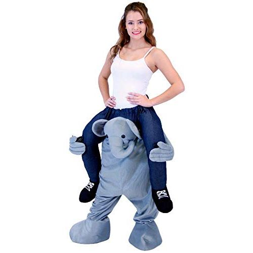  할로윈 용품Unknown Elephant Funny Halloween Costume Adult Plus Size Animal Carry Ride On Men Women