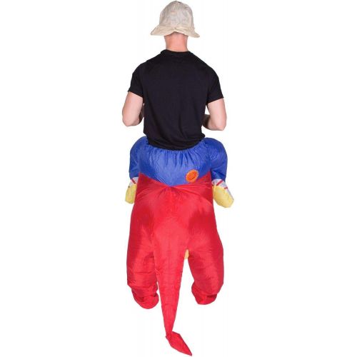  할로윈 용품Unknown Dragon Adult Funny Halloween Inflatable Blow Up Carry Ride On Costume Outfit Fat Suit Men Women