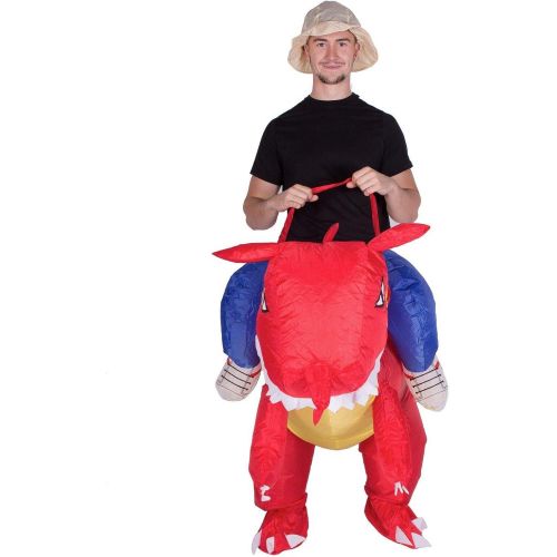  할로윈 용품Unknown Dragon Adult Funny Halloween Inflatable Blow Up Carry Ride On Costume Outfit Fat Suit Men Women