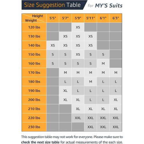  할로윈 용품Unknown MYS Mens 3 Piece Slim Fit Suit Set, One Button Solid Jacket Vest Pants with Tie