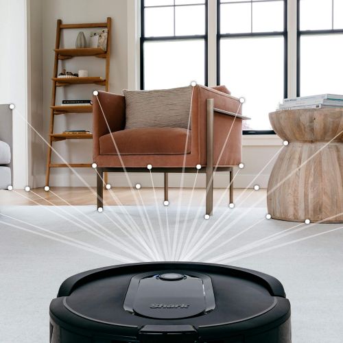  Unknown Shark UR1005AE IQ Robot Vacuum Cleaner with Self-Empty Base (Black) - Renewed