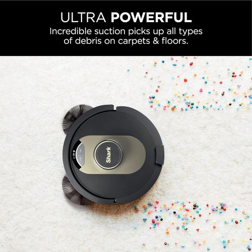  Unknown Shark AV2501AE AI Robot Vacuum with XL HEPA Self-Empty Base, Bagless, 60-Day Capacity, LIDAR Navigation, Perfect for Pet Hair, Compatible with Alexa, Wi-Fi Connected, Carpet & Hard