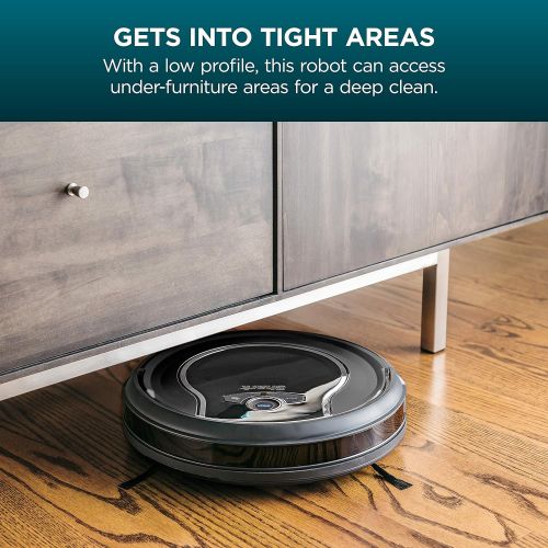  Unknown Shark Robotic Vacuum, 0.45 Quarts, Smoke