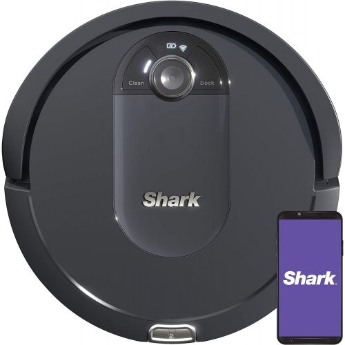  Unknown Shark IQ Robot Vacuum AV992 Row Cleaning, Perfect for Pet Hair, Compatible with Alexa, Wi-Fi, Black