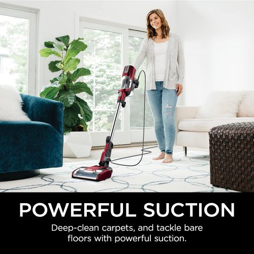  Unknown Shark HZ602 Ultralight Pet Pro Corded Stick Vacuum with PowerFins & Self-Cleaning Brushroll, Perfect for Pets, Converts to Hand Vacuum, Pet Power Brush, Crevice & Upholstery Tools,