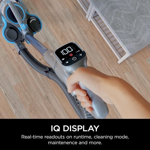  Unknown Shark ICZ362H Vertex Pro Powered Lift-Away Cordless Vacuum with IQ Display, DuoClean PowerFins, Includes Crevice Tool, Pet Multi-Tool & Anti-Allergen Dusting Brush, 60min Runtime,