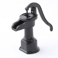 Unknown Miniature Old Fashioned Black Water Pump for Embellishing, Crafting and Creating