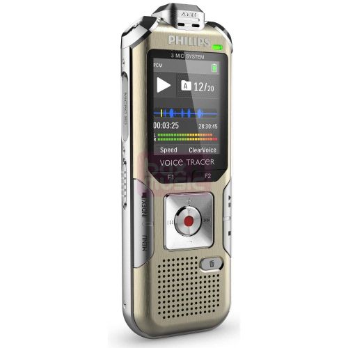  Unknown Philips DVT6500 Voice Tracer 6500 Digital Recorder, 4 GB Memory, Gold