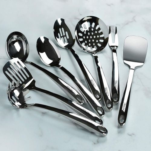  Unknown Viking Stainless Steel Kitchen Utensil Set, 8-piece