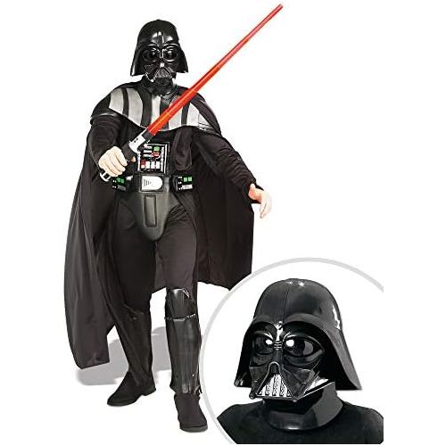  Unknown Mens Deluxe Darth Vader Star Wars Costume and Star Wars Darth Vader Mask