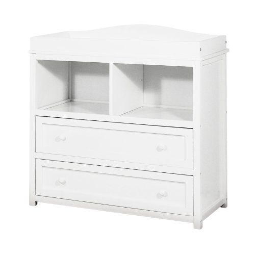  Athena Leila 2 Drawer Changer, White