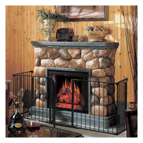  Unknown Fireplace Baby Safety Fence Hearth Gate BBQ Metal Fire Gate Pet Dog Cat