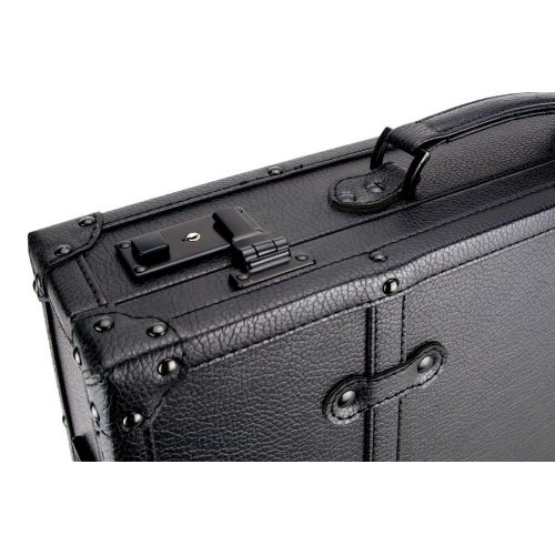  Unknown Professional Barber Case Travel Organizer Box Barber Tool Carrying Shoulder