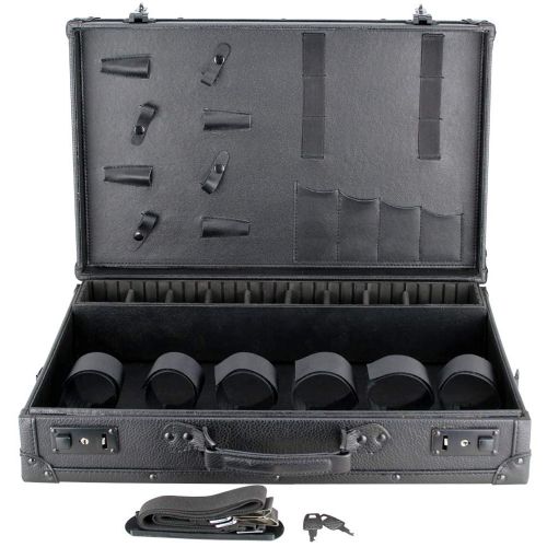  Unknown Professional Barber Case Travel Organizer Box Barber Tool Carrying Shoulder