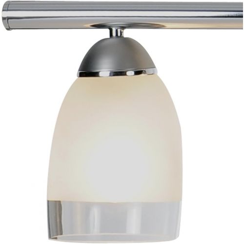  Unknown Monument 617510 Essen 4-Light Pendant Fixture, Polished Chrome, 35 In.