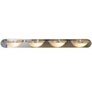 Unknown Monument 617609 Contemporary Lighting Collection Vanity Fixture, Brushed Nickel, 48-Inch W by 4-5/8-Inch H by 6-Inch E