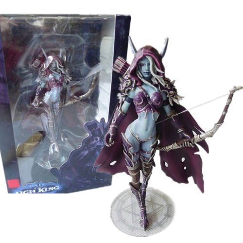  Unknown World of Warcraft Forsaken Queen Sylvanas Windrunner Action Figure Kid Toy 5.5