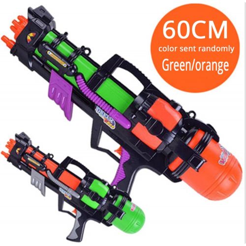  Unknown HOT!!! 60cm Super Large Beach Water Gun Toy high Pressure Funny Water Pistol Colorful Fight Beach Squirt Toy Pistol Spray Water Toys (Large, Black)