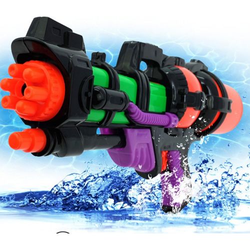  Unknown HOT!!! 60cm Super Large Beach Water Gun Toy high Pressure Funny Water Pistol Colorful Fight Beach Squirt Toy Pistol Spray Water Toys (Large, Black)