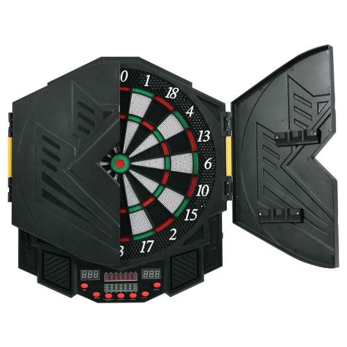  Unknown Professional Electronic Dartboard Cabinet Set w12 Darts Game Room LED Display