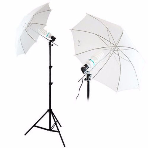  Unknown Photo Studio Continuous Lighting One Umbrella Light Lamp Photography Stand Kit