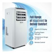 Unknown Air Conditioner Cooling Fan 10000 BTU Portable Dehumidifier A/C Window White