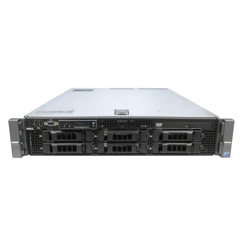  Unknown Dell PowerEdge R710 12-Core X5670 2.93GHz 3.5 Server 128 GB RAM PERC6i DVD iDRAC6, + 6 HDD Trays
