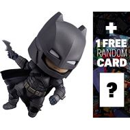 Unknown Armored Batman (Justice Edition): Nendoroid x Batman v Superman Dawn of Justice Mini Action Figure + 1 FREE Official DC Trading Card Bundle (#628)