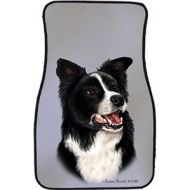 Unknown Border Collie Car Floor Mats - Carepeted All Weather Universal Fit for Cars & Trucks