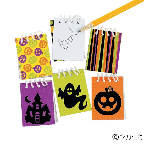  Unknown 24 Mini Iconic Halloween Spiral Notepads