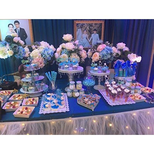  Unknown 12 PCS Wedding Decoration Dessert Tray Cake Stand Holder Cupcake Pan Party#021300