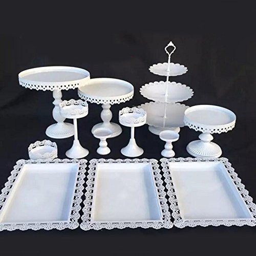  Unknown 12 PCS Wedding Decoration Dessert Tray Cake Stand Holder Cupcake Pan Party#021300