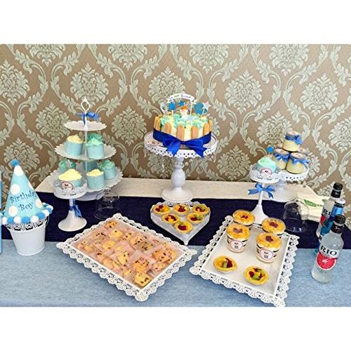  Unknown 12 PCS Wedding Decoration Dessert Tray Cake Stand Holder Cupcake Pan Party#021300