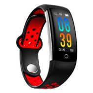 Unknown Q6 0.96inch IP68 Blood Pressure Heart Rate Monitor Fitness Tracker Bluetooth Smart Wristband - Smart Watch & Band Smart Wristband - (Red)