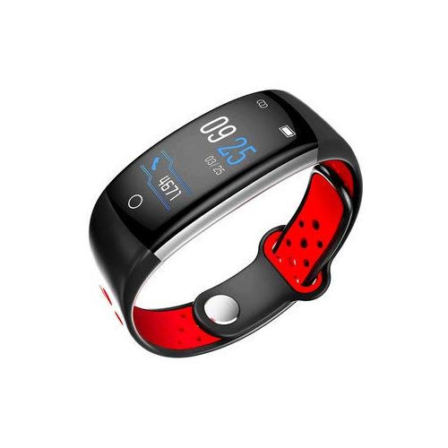  Unknown Q6 0.96inch IP68 Blood Pressure Heart Rate Monitor Fitness Tracker Bluetooth Smart Wristband - Smart Watch & Band Smart Wristband - (Red)