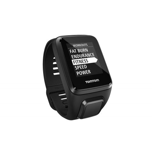  Unknown Tomtom Spark 3 Cardio, GPS Fitness Watch + Heart Rate Monitor (Black, Small)